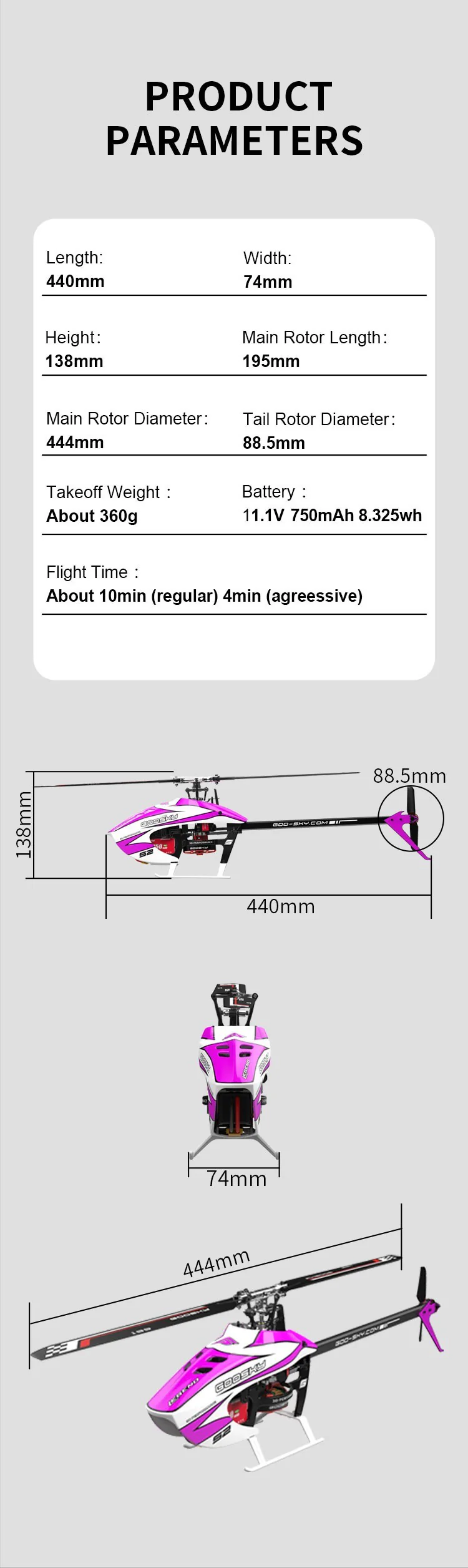 Goosky S2 Max RTF - Image 6