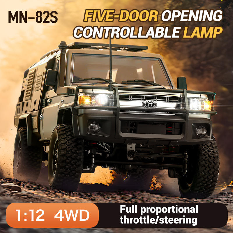 MN82S 1/12 Land Cruiser LC79 Licensed 4WD RTR Truck