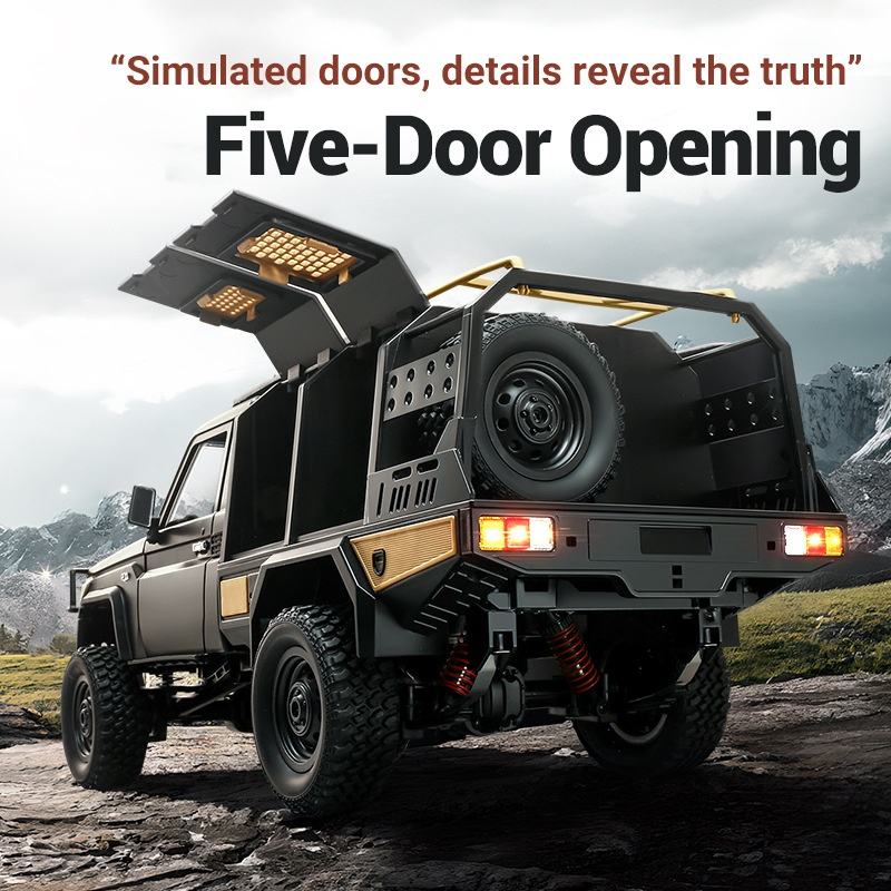 MN82S 1/12 Land Cruiser LC79 Licensed 4WD RTR Truck - Image 5